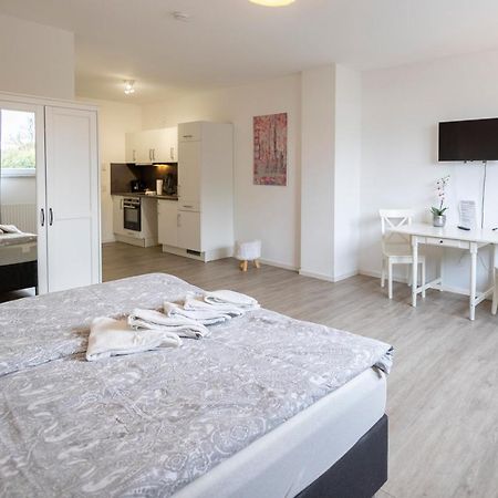 City Apartment Kuche Bad Im Zentrum Ravensburgs A05 Exterior foto